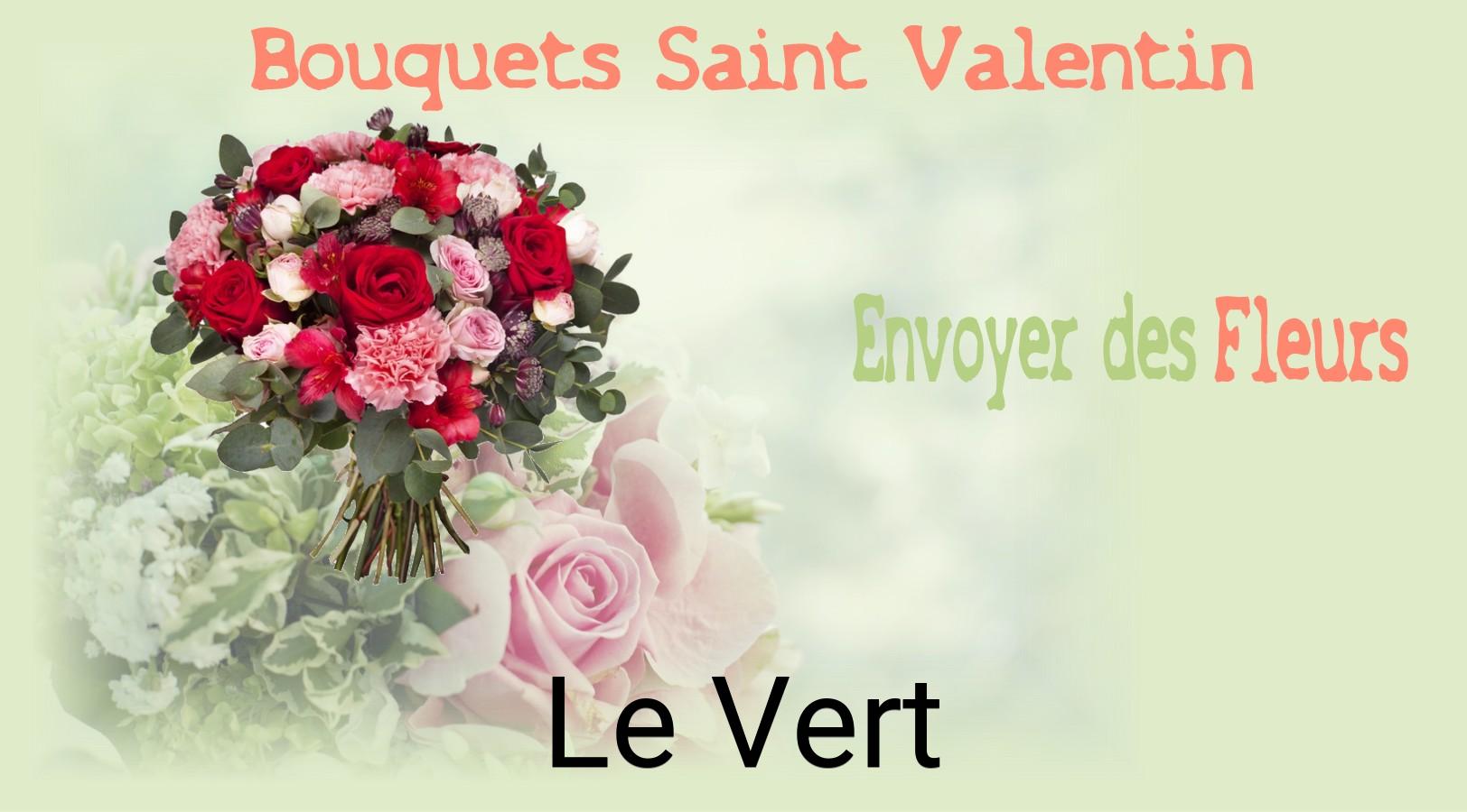 Roses de Saint-Valentin livrées à Le Vert